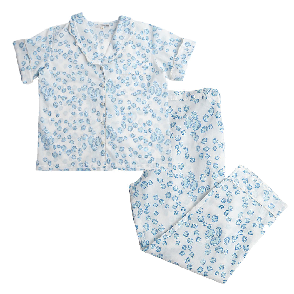 Coastal Cotton Pyjama Pant Set